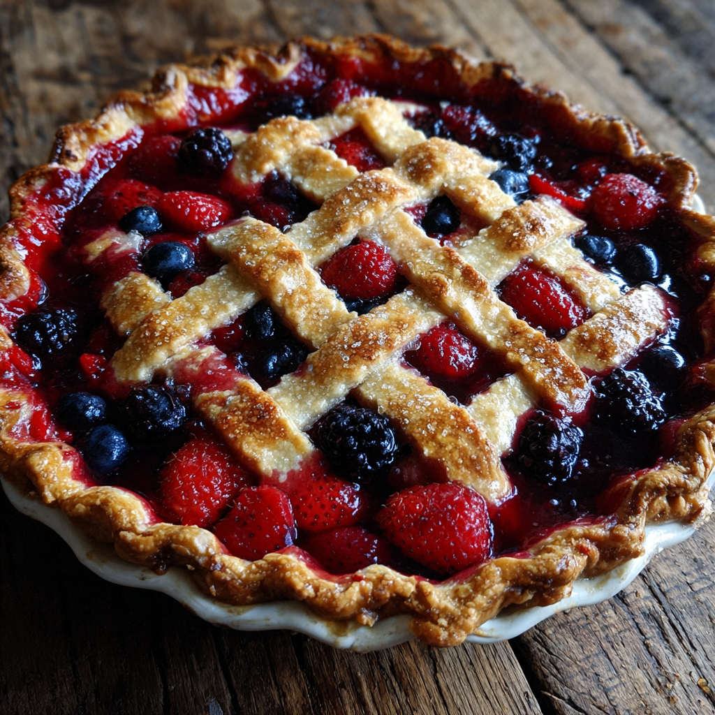 Triple Berry Pie