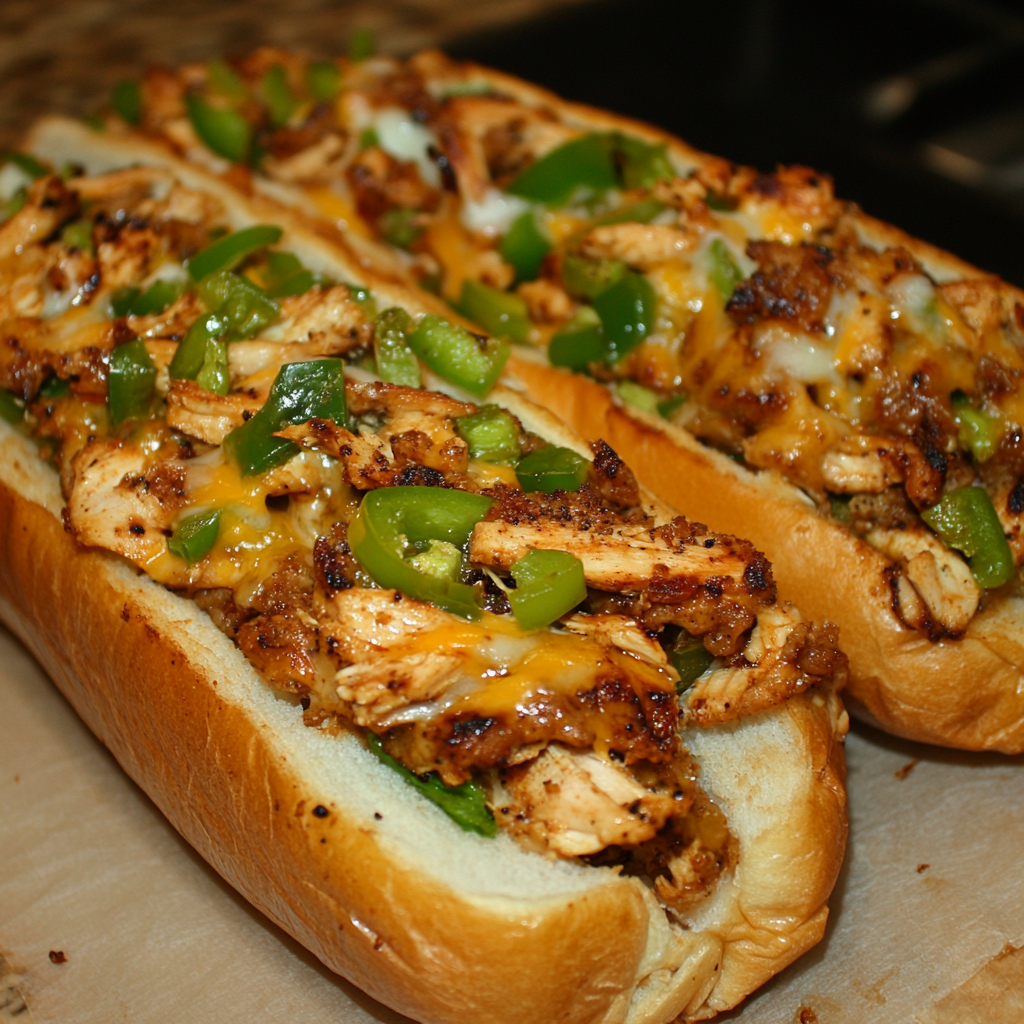 Chicken Philly Cheese Steaks