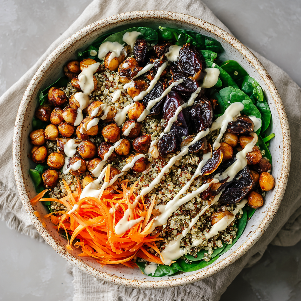 Fiber-Max Prune & Chickpea Bowl