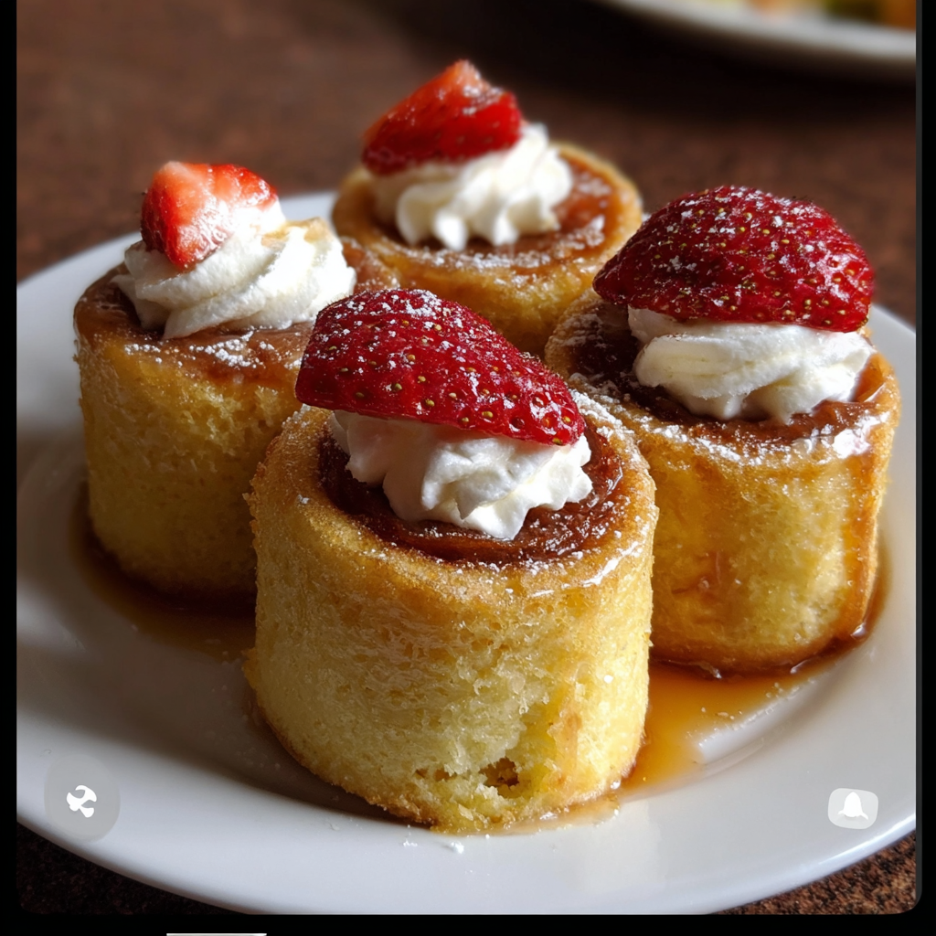 Mini Tres Leches Cakes