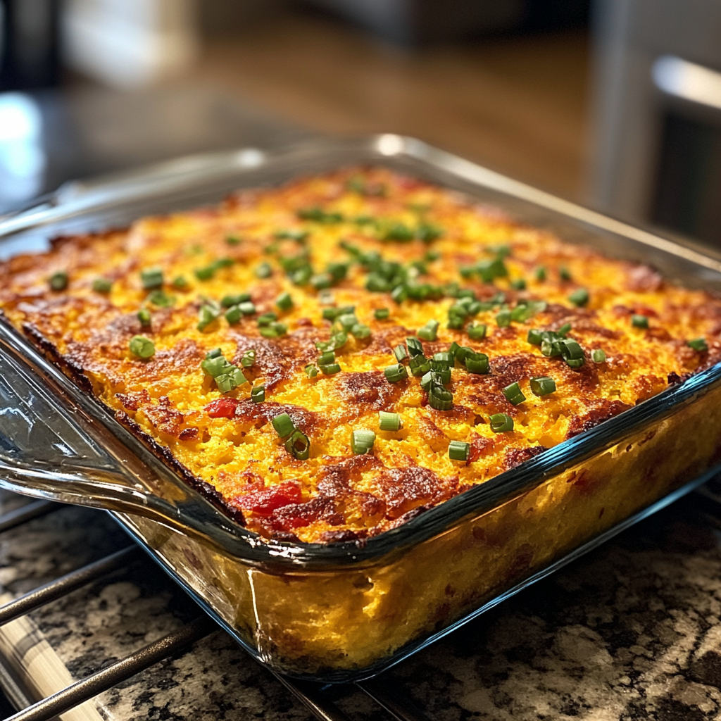 Cornbread Breakfast Casserole