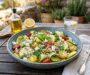 Mediterranean Lemon Herb Zucchini Salad