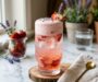 Strawberry Lavender Cold Foam Mocktail Spritz
