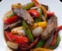 Beef and Peppers Dish